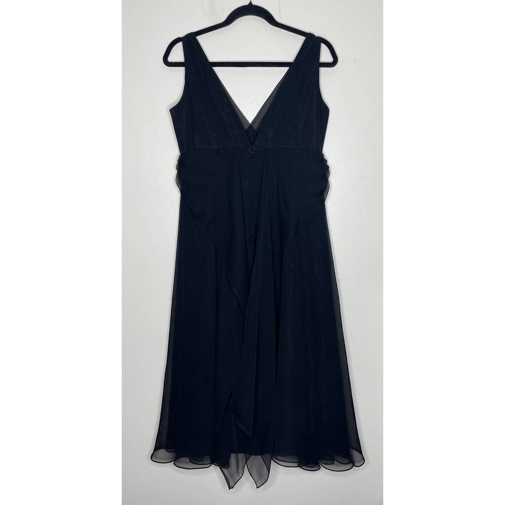 Black Swing Flowy Sleeveless WTOO Dress‎ size 10 Style number 532 - Picture 2 of 5
